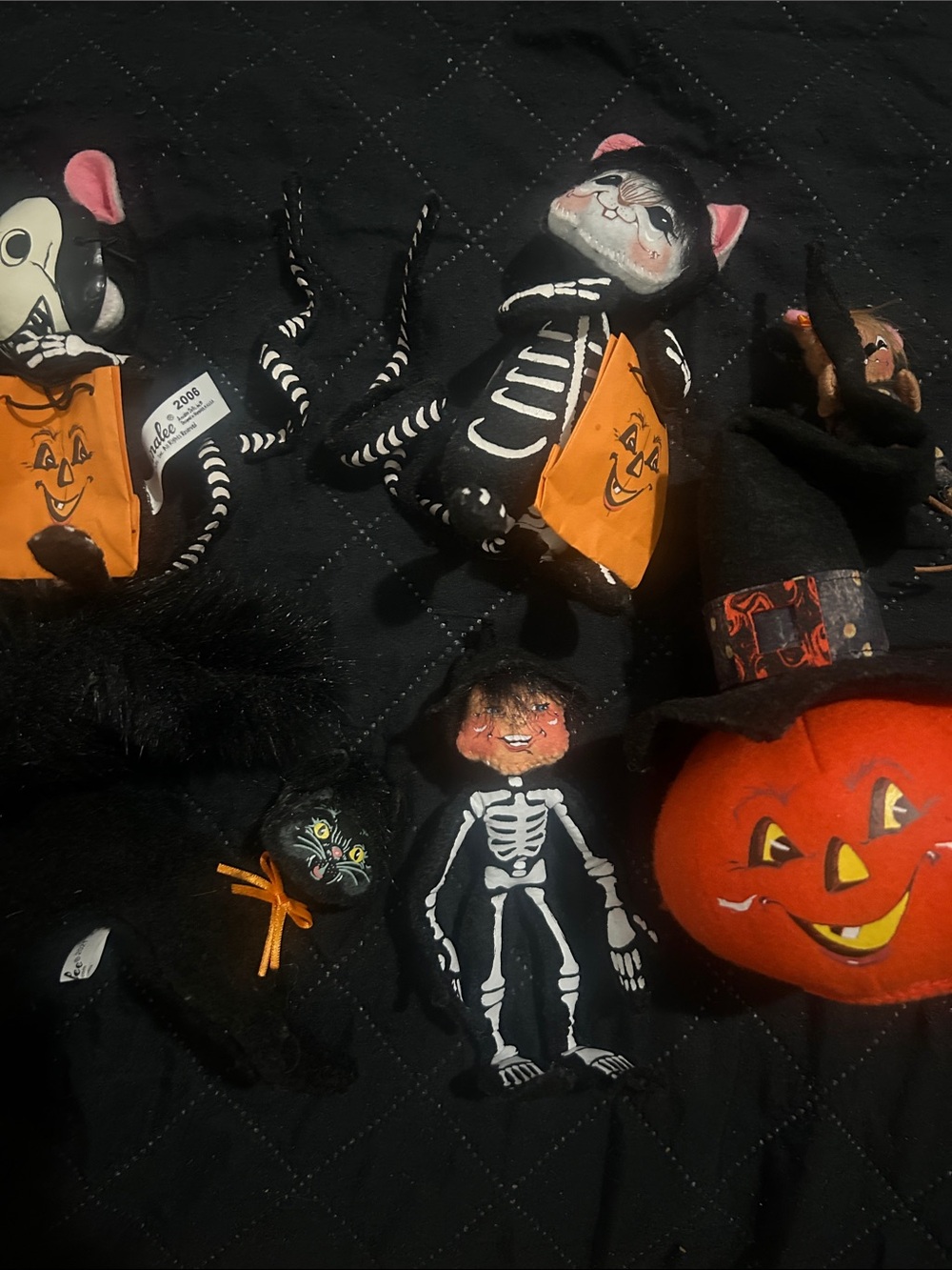 5 Annalee Halloween Dolls